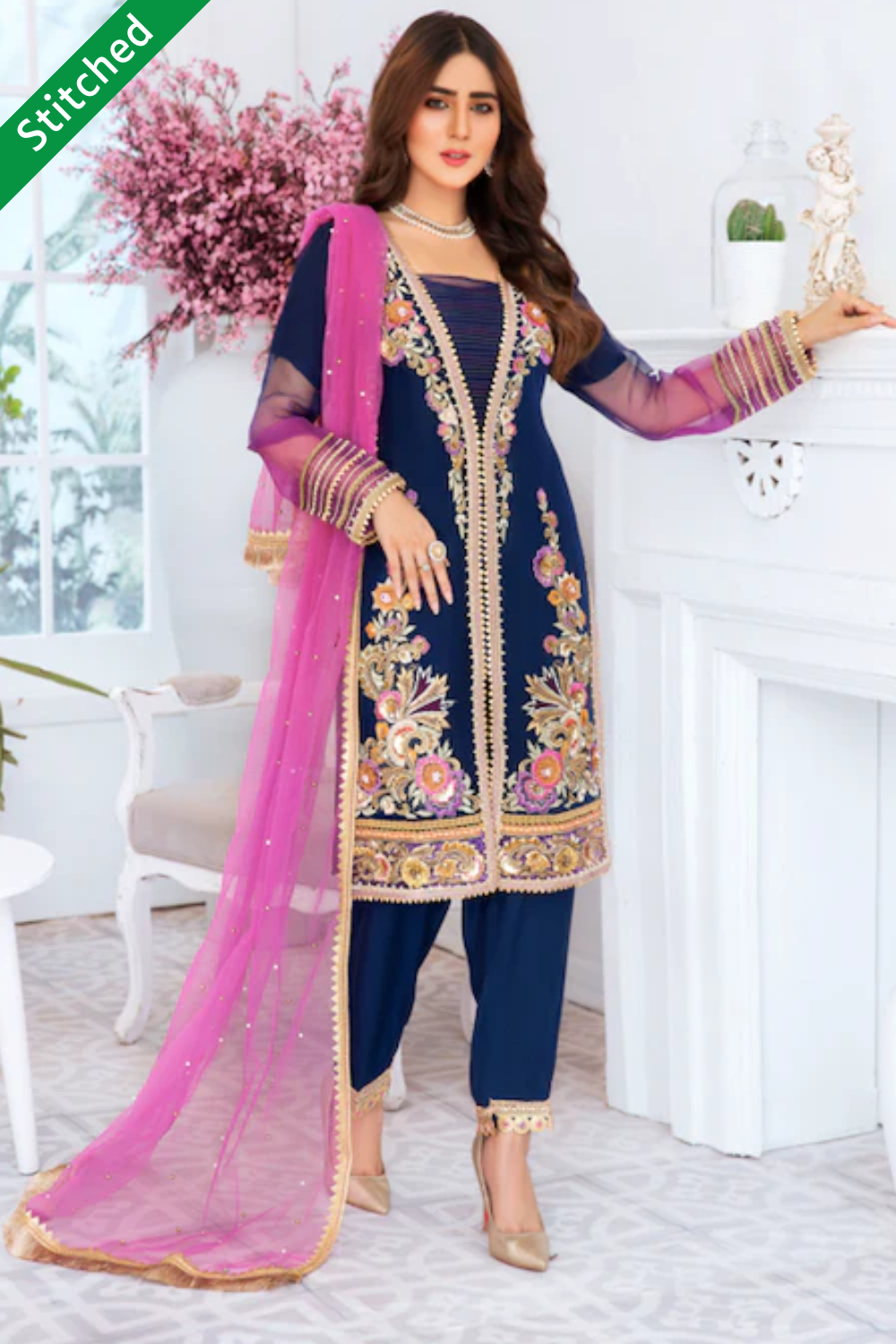Buy Readymade pakistani salwar kameez Partywear Online in Dubai – SALWAR  MAHAL
